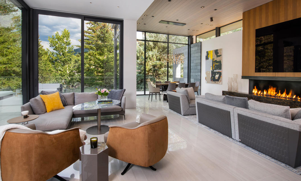 This Expansive 45 Million Vail Mansion with a GlassBottom Pool Hangs