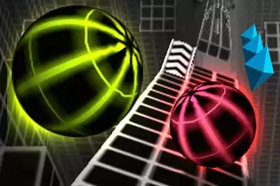 Two Ball 3D (1 And 2-Players Slope Game) - Cool Math Games 4 Kids