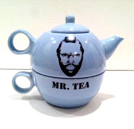 I pity the fool who doesn't like this Mr. T teapot