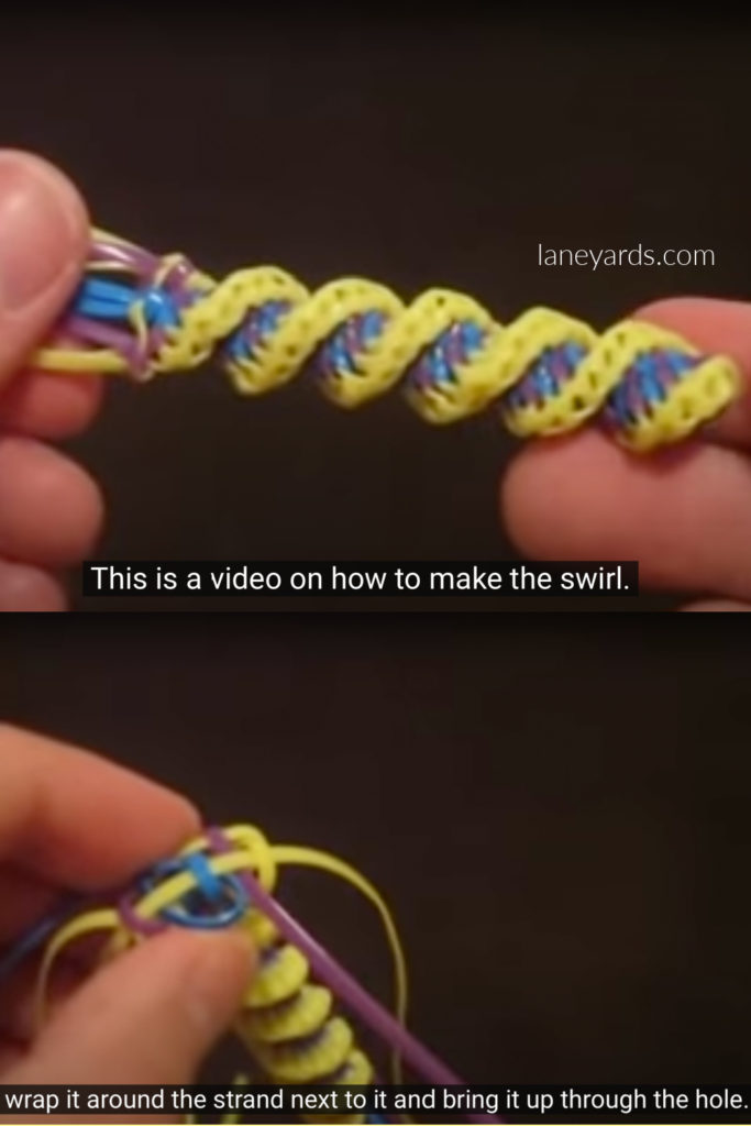 The coolest lanyard pattern instructions that every camper needs.