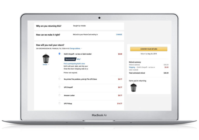 We tried making Amazon returns at Kohl's (yes, Kohl's) and here's how