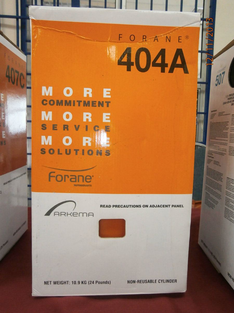 Refrigerant R404A Gas Arkema Forane Cool N Fresh
