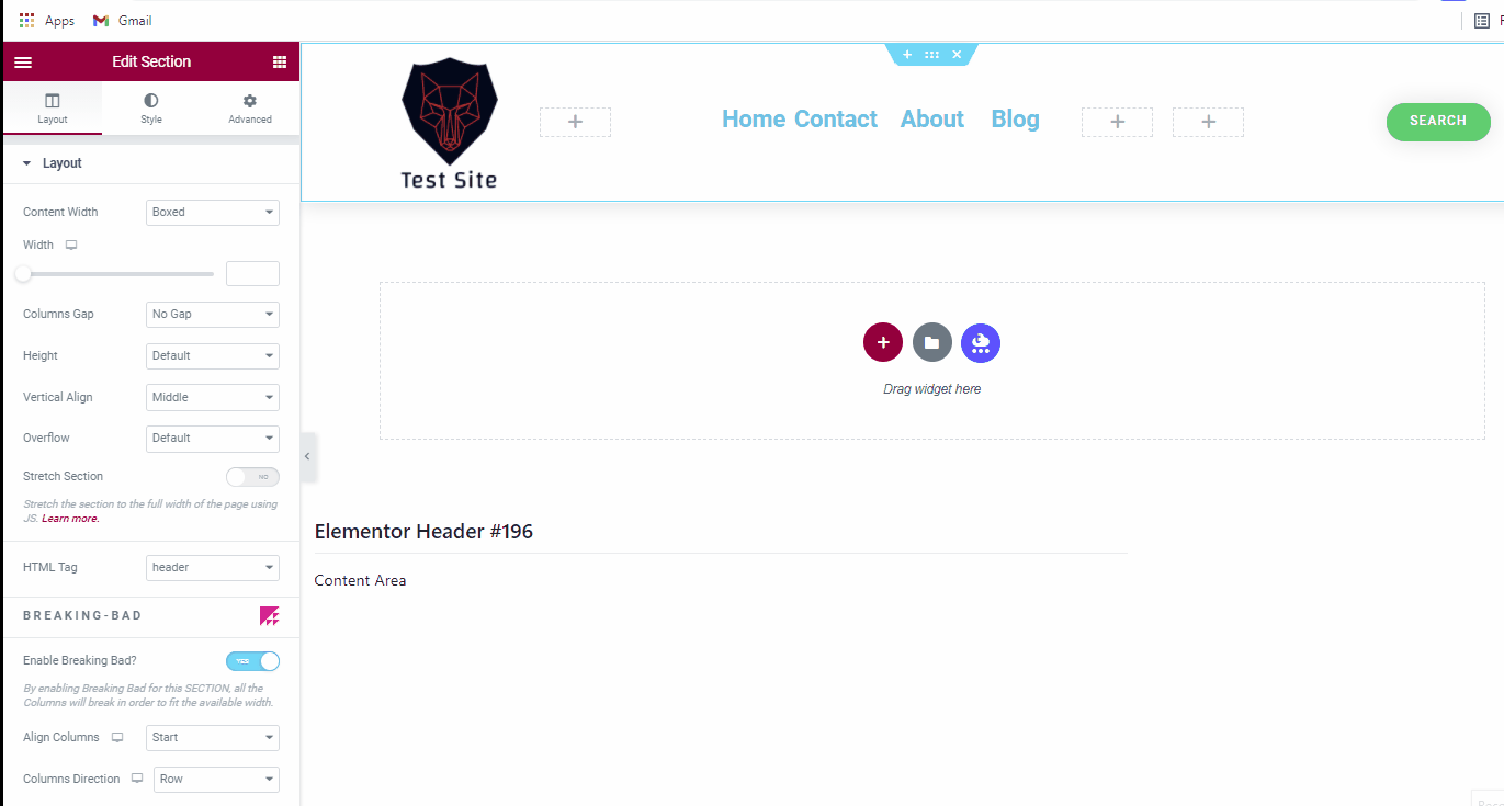 How To Create a Sticky Header in Elementor