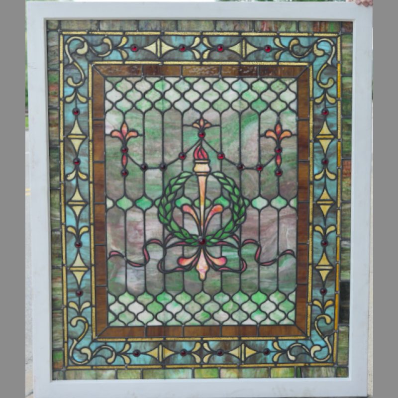 Antique Stained Glass Windows For sale