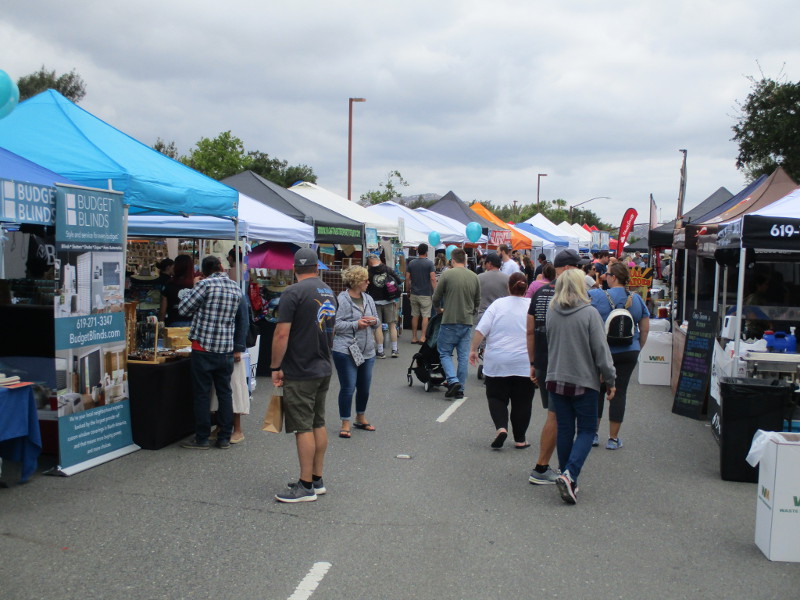 Flags, flavor and fun at the Santee Street Fair! Cool San Diego Sights!