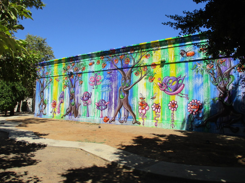 New murals at California Center for the Arts, Escondido! Cool San