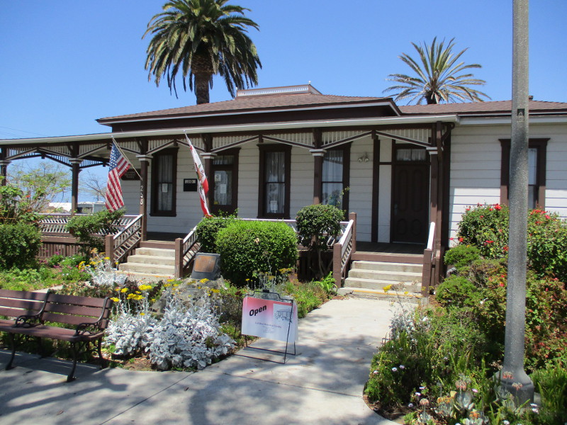 History inside Carlsbad’s ShipleyMagee House. Cool San Diego Sights!