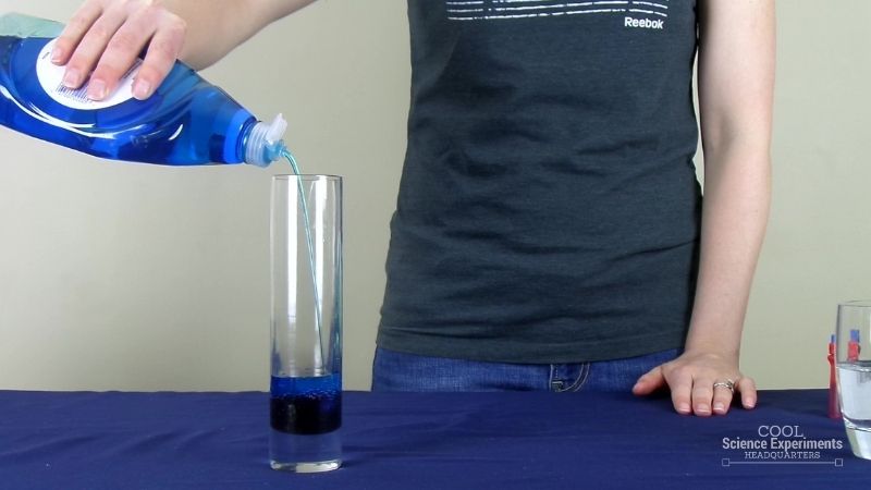 Rainbow in a Jar Science Experiment
