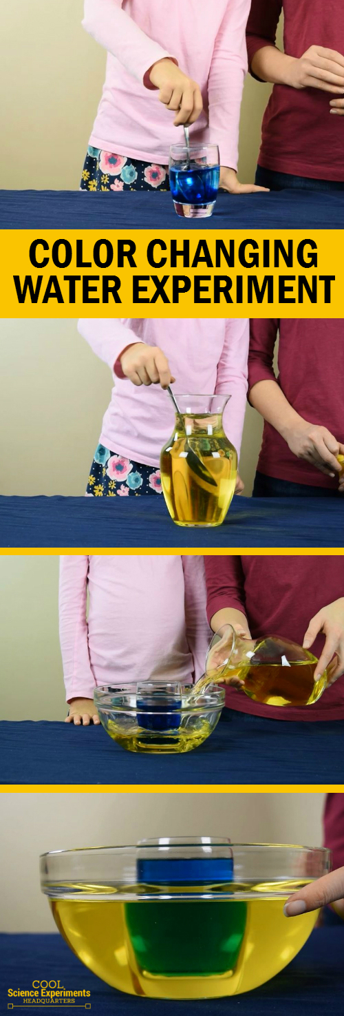 Color Changing Water Experiment