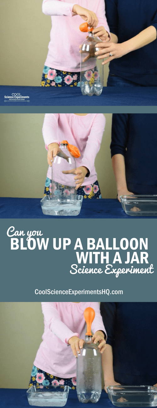 Use a Bottle to Blowup a Balloon
