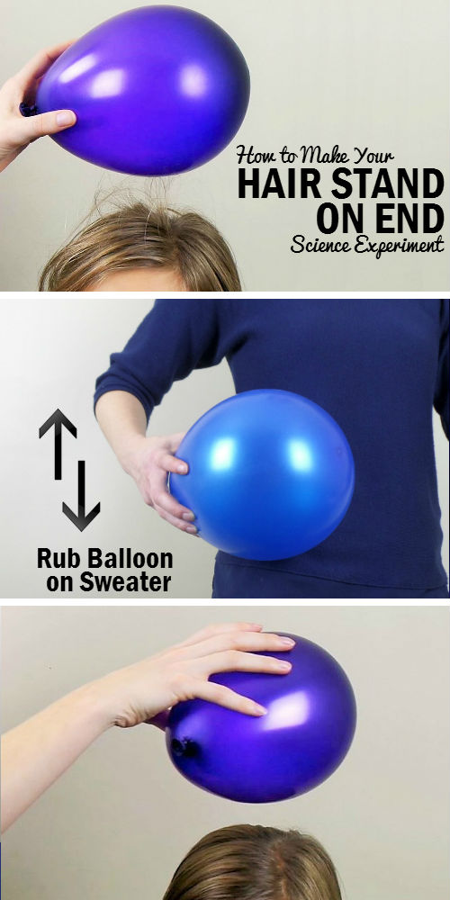 How to Make Your Hair Stand on End Science Experiment