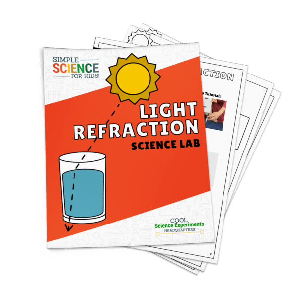 Cool Light Refraction Science Experiment Arrow Changes Direction!