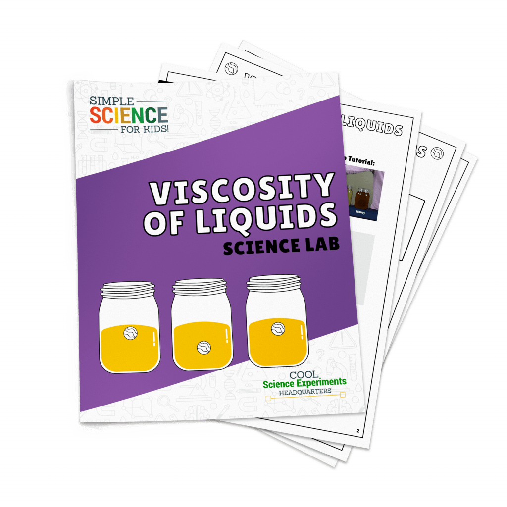 Viscosity of Liquids Science Experiment