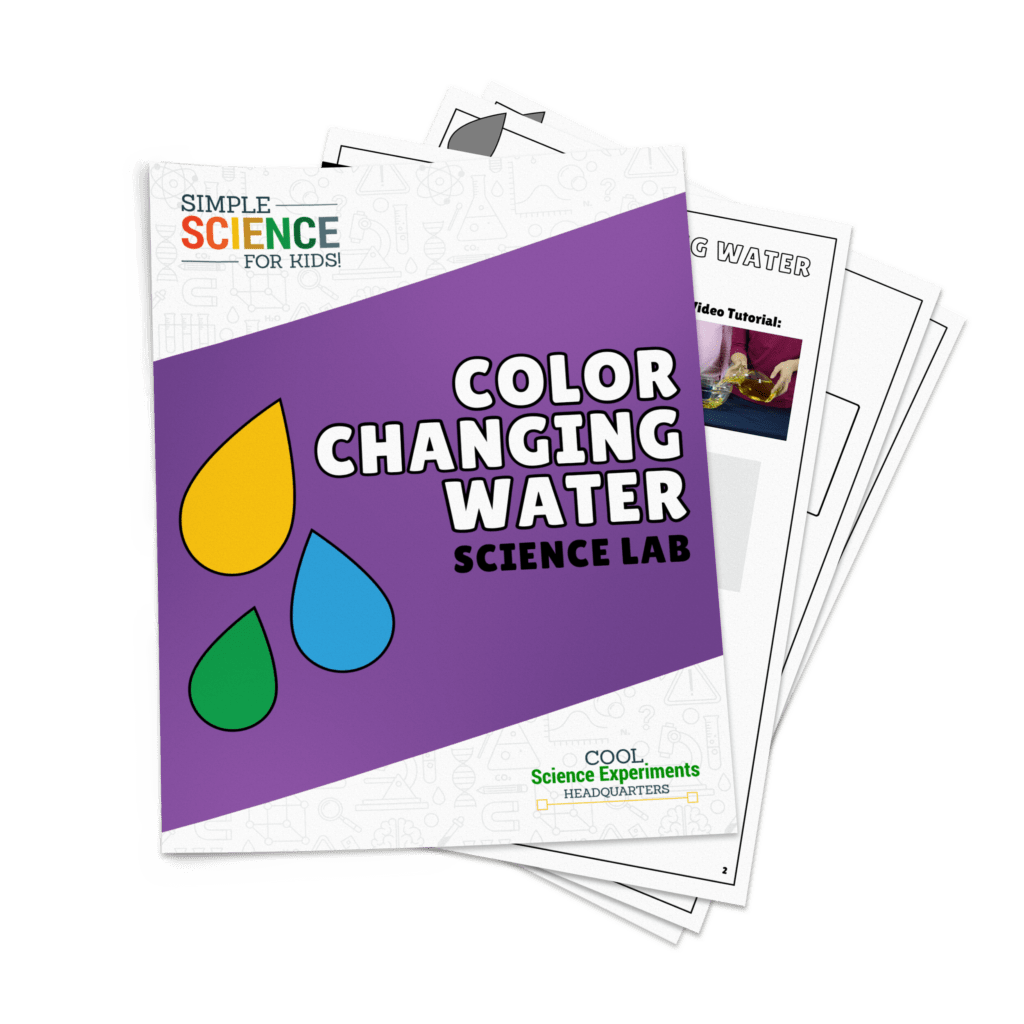Color Changing Water Science Experiment