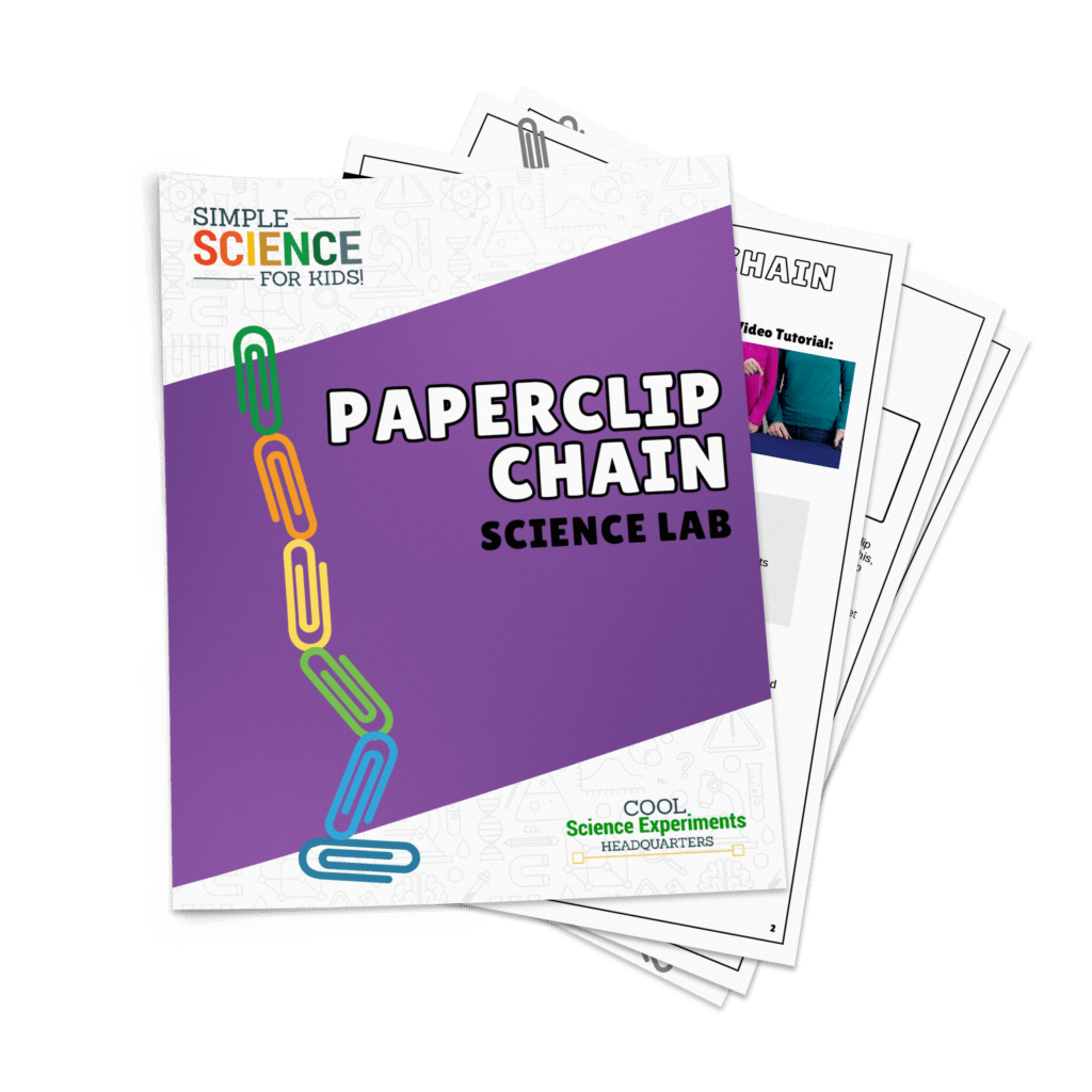 Use a to Make a Paperclip Chain Science Experiment