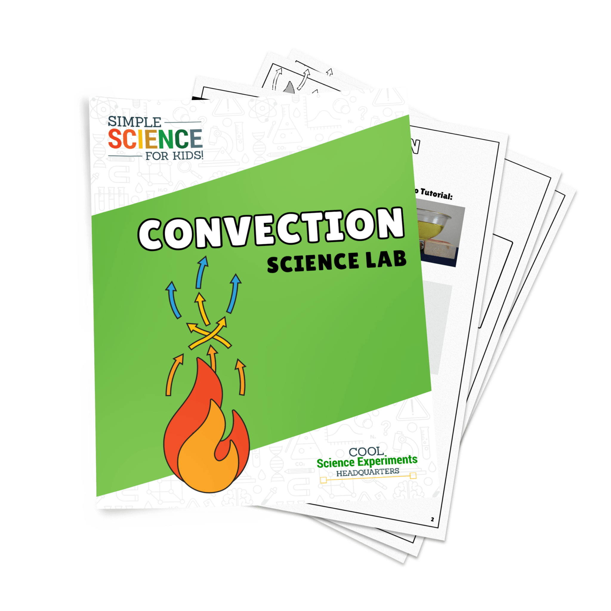 Convection Science Experiment How Heat Moves through Liquid