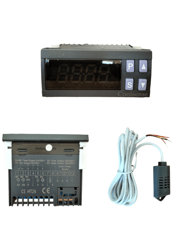 Humidity and Temperature Controller with Sensor