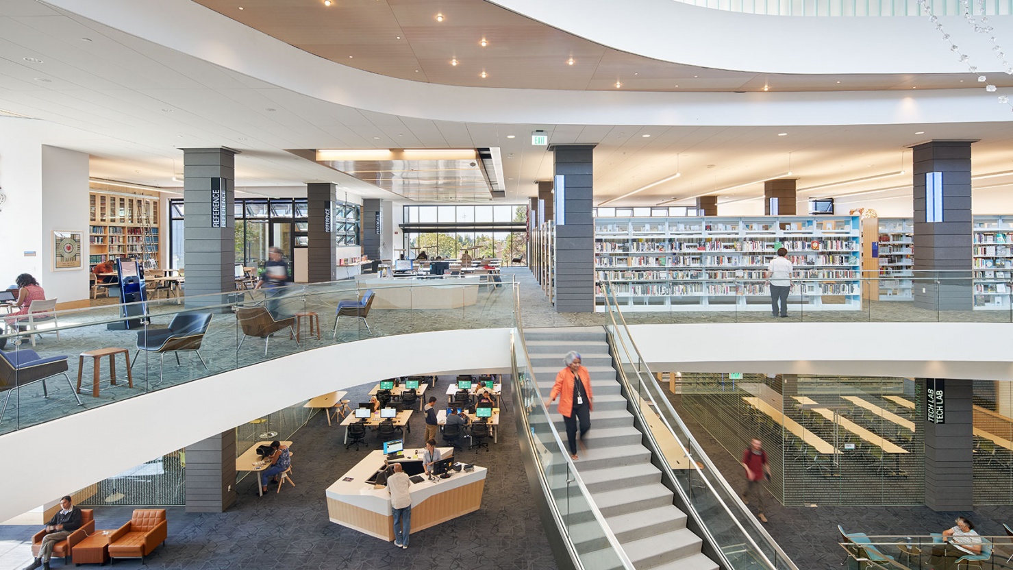 Hayward Library & Community Learning Center Loisos + Ubbelohde