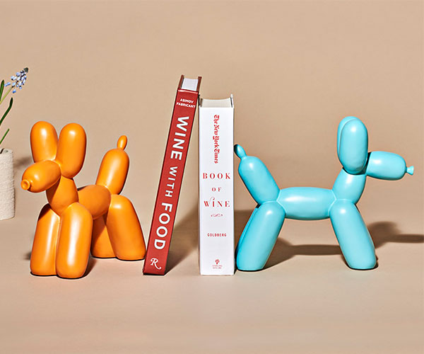 Big Top Balloon Dog Bookends