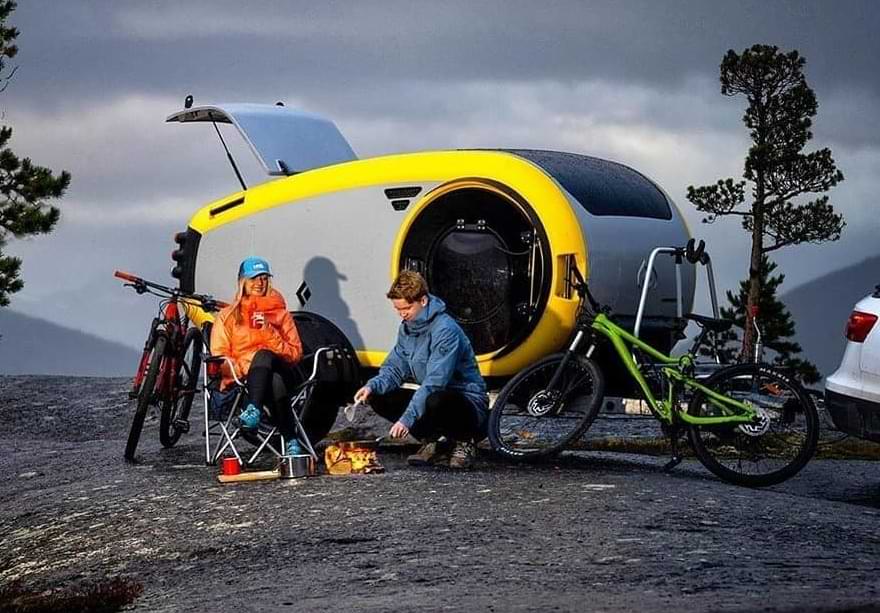 MINK Camper 2.0 beliebter TeardropCaravan überzeugt