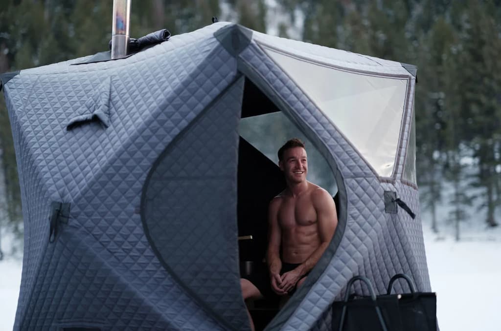 SweatTent mobile Sauna in 3 Minuten aufgebaut coolsten
