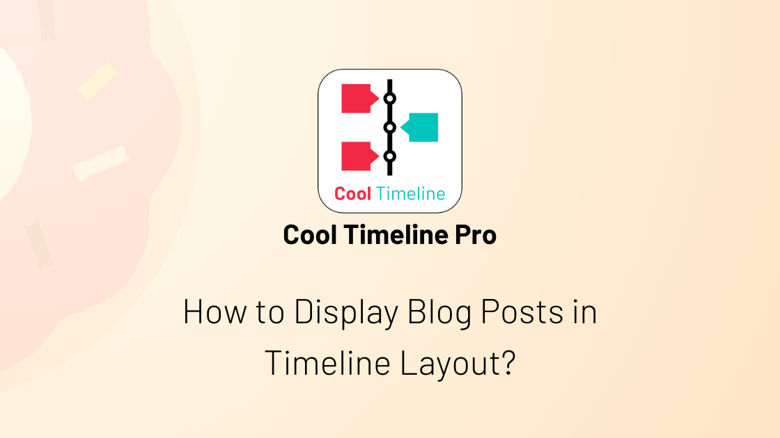 How to Display Blog Posts in Timeline Layout?
