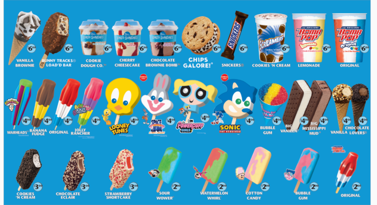Menu – Cool Times Ice Cream