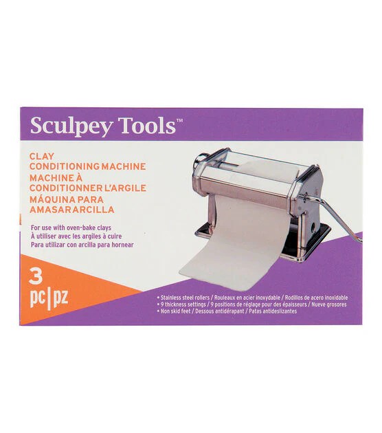 Sculpey Polymer Clay Conditioning Machine Cool Tools