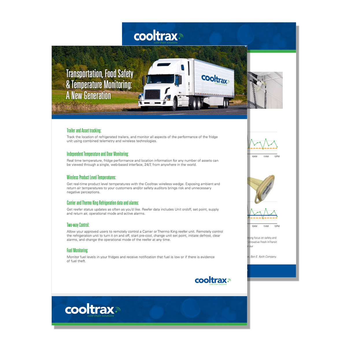 Cold Chain Food Safety Transportation and Food Safety Brochure