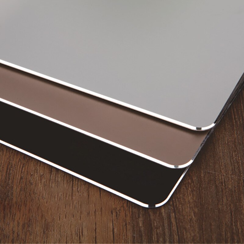 220*180mm Metal Aluminum Mouse Pad Gaming Mousepads Oversized Office