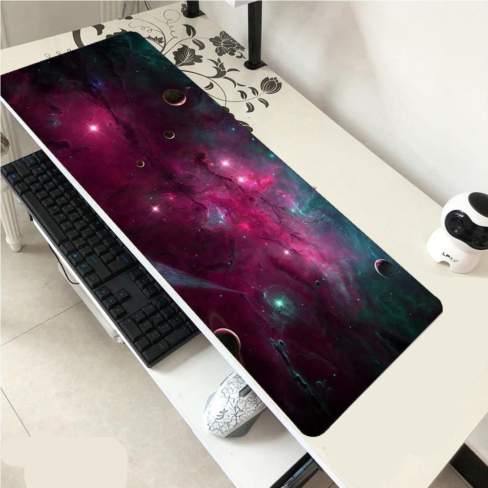 Nebula mousepad 900x400x3mm gaming mouse pad locked edge gamer mat