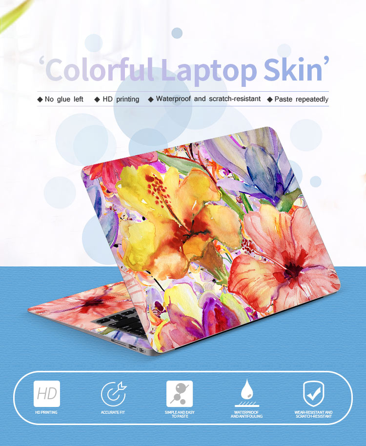 laptop skin Universal Laptop Skin Cover stickers notebook Decal For HP