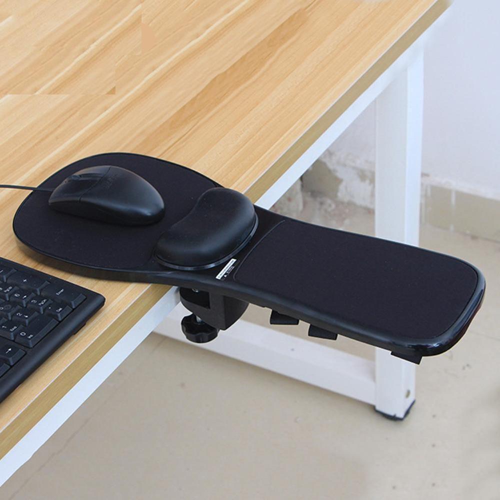 Attachable Armrest Pad Desk Computer Elbow Arm Rest Support Chair Desk