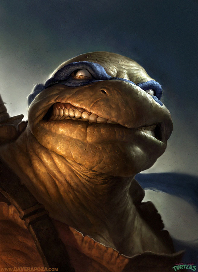 Leonardo Teenage Mutant Ninja Turtles Illustrations
