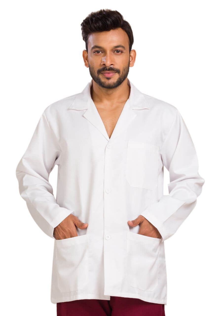 Doctor Lab Coat Apron Full Sleeves (Unisex) Cool Vibe