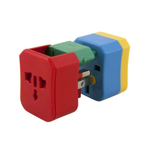 4-in-1 Plug Adapter - Cool White Elephant Gifts