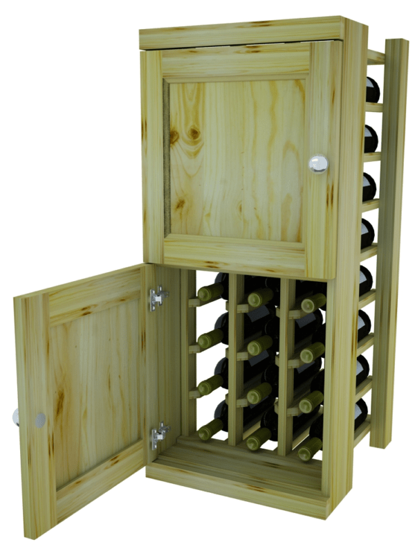 Wood Wine Lockers Wine Storage Locker Two Level