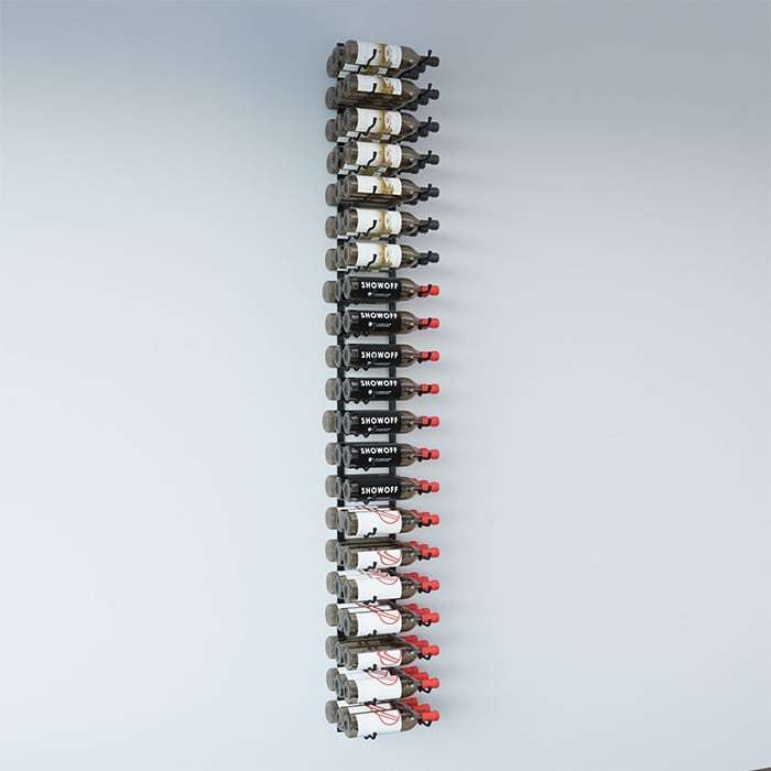 Wine Racks For Wall Vintage View 7' Wall Mounted Wine Rack