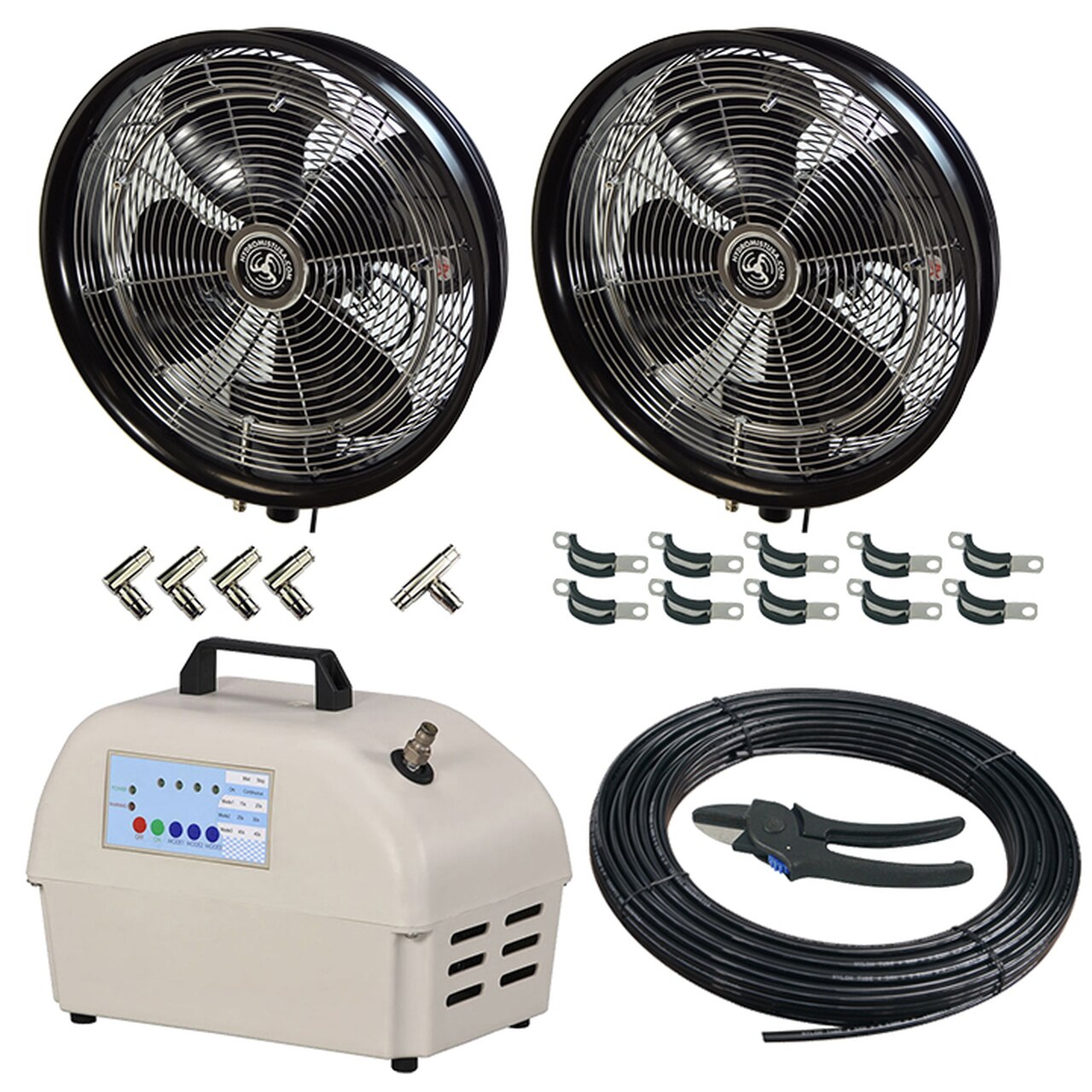 Two Misting Fan Package 1000PSI Coolzone LLC