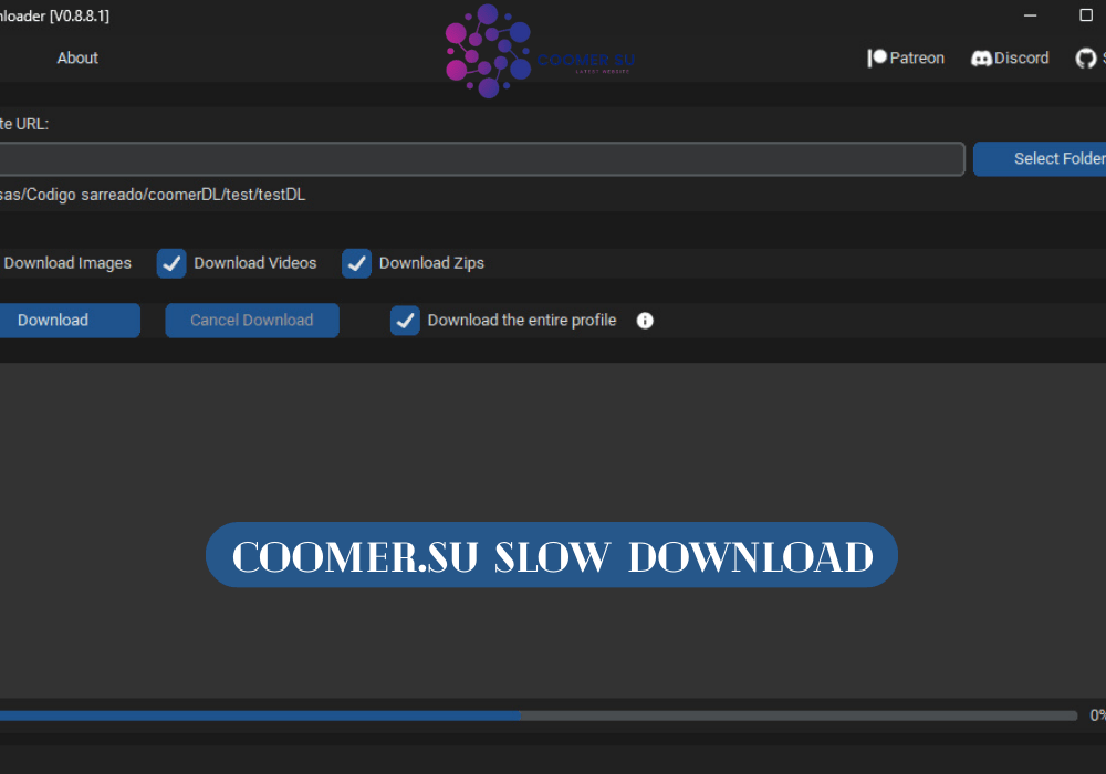 Coomer.su Slow Download Issues Causes and Solutions You Need to Know