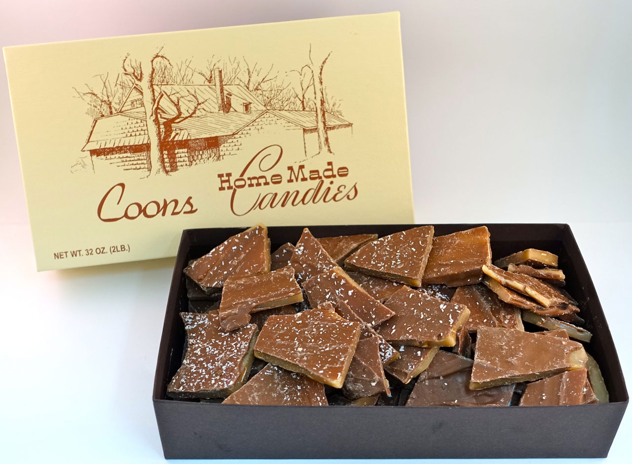 Hand Made World Famous Toffee Coons Candy
