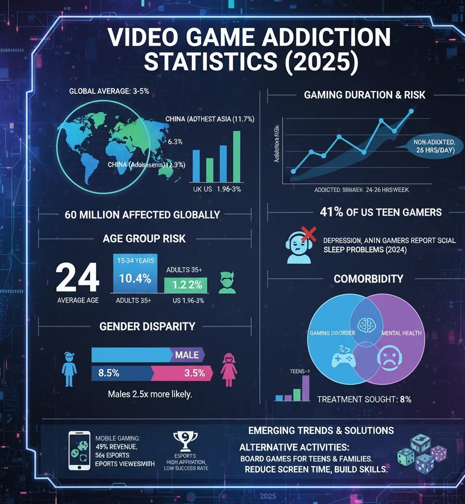 Gaming Statistics 2025 Mobile, PC, Console Trends