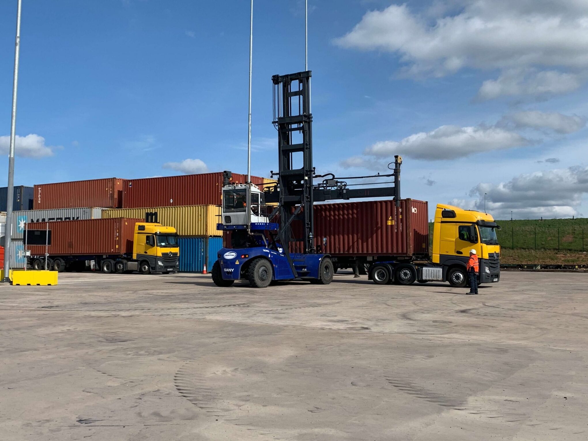 SANY Empty single container handlers Cooper Handling