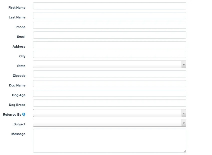 Contact Us Cooperhaus K9