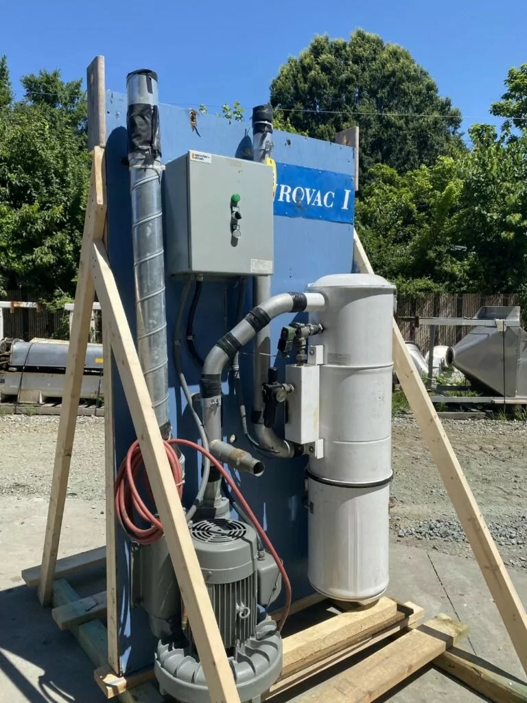 Used 388 CFM Eurovac I Industrial Central Vacuum System 10 HP Cooper Industries LLC