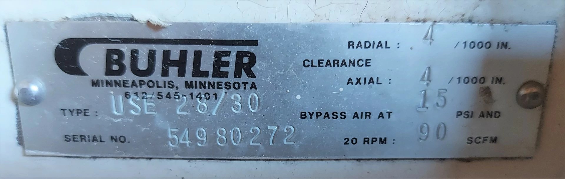 10” X 10” BUHLER ROTARY AIRLOCK W/ PNEUMATIC CONVEYING ADAPTER Cooper