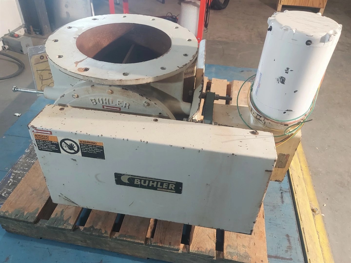 12” BUHLER ROTARY AIRLOCK WITH DRIVE Cooper Industries LLC