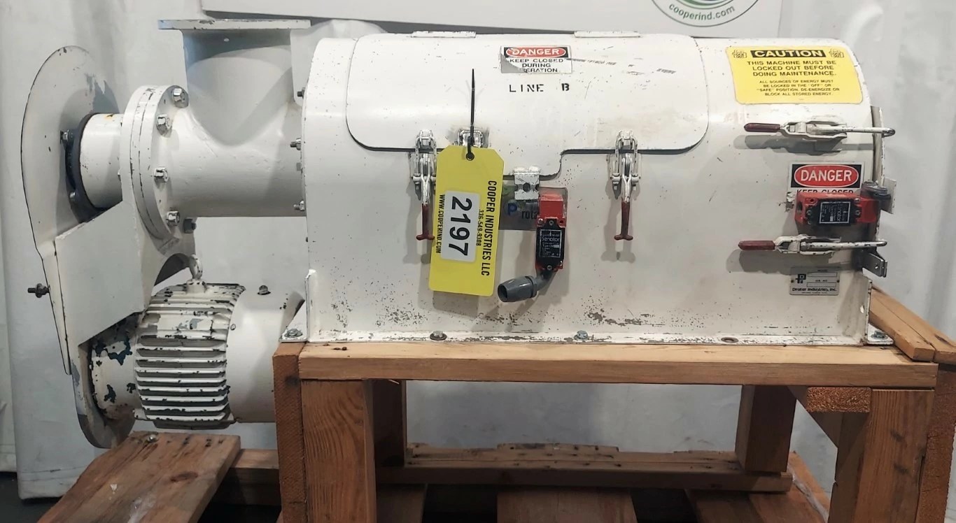 3HP PRATER STAINLESS STEEL ROTARY SIFTER MODEL 91 Cooper Industries LLC