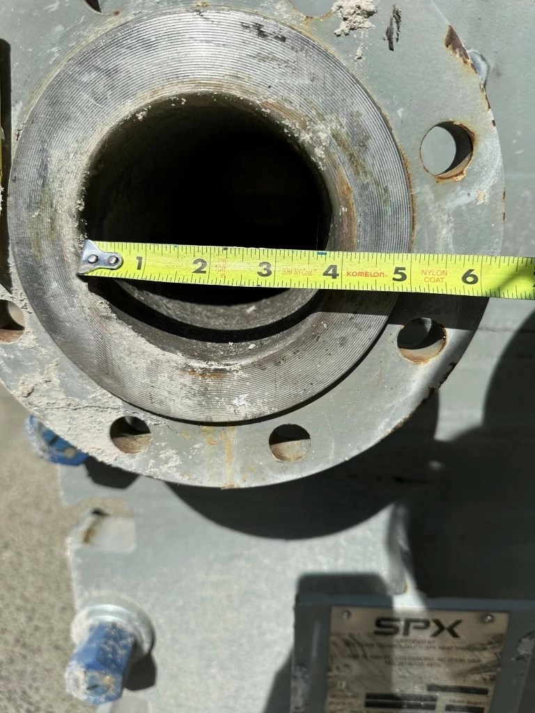 117.4 SQ. FT. UNUSED APV / SPX PLATE HEAT EXCHANGER SAPONIFIER TRIM