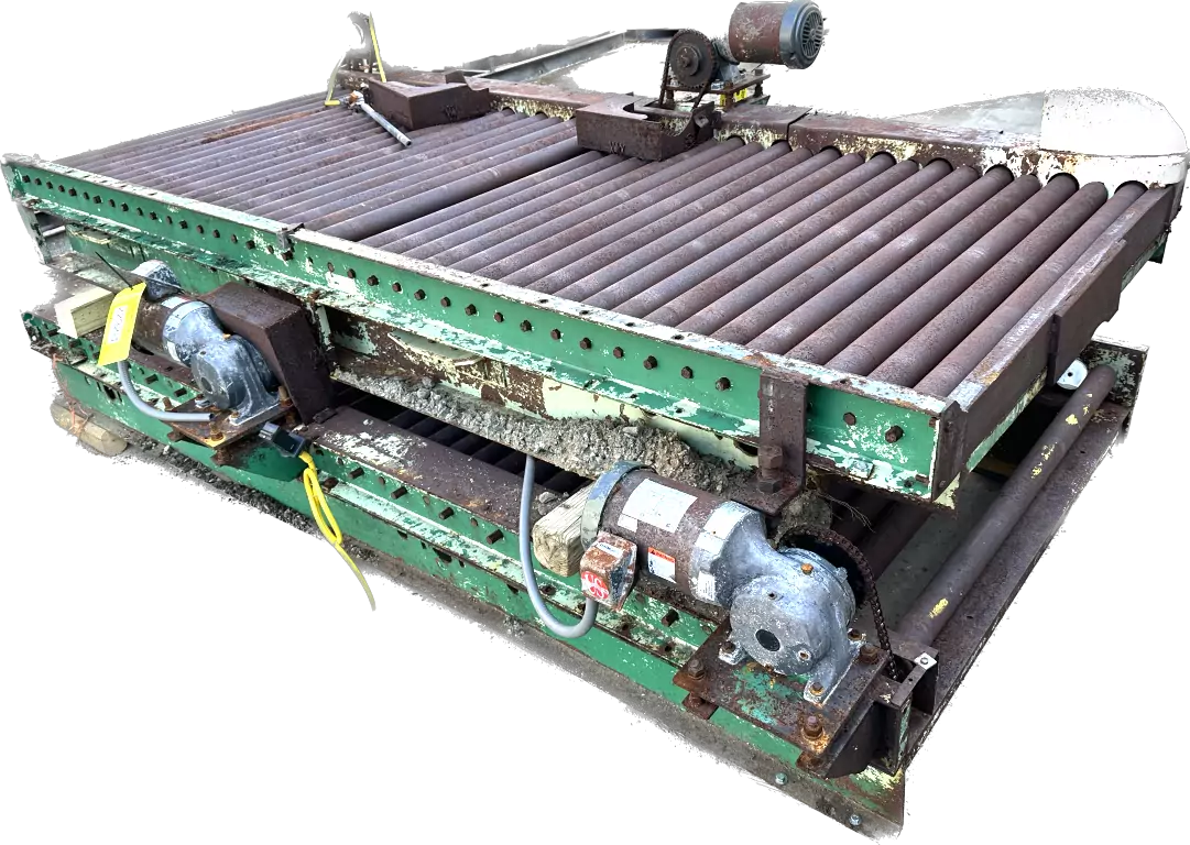 48” x 240” CHAIN DRIVEN LIVE ROLLER CONVEYOR Cooper Industries LLC